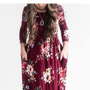 Floral Midi Dress